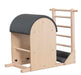 The Core Collab Ladder Barrel - full view showing barrel and ladder frame for pilates training