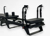 The Core Collab Sculptformer - angled view showing full machine frame with shoulder rest pads and headrest