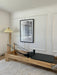 TCC Studio Eco Pilates Reformer - padded carriage close-up showing comfortable cushioning and headrest design
