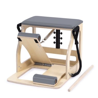 Elina Pilates Alma Chair with handles – full view