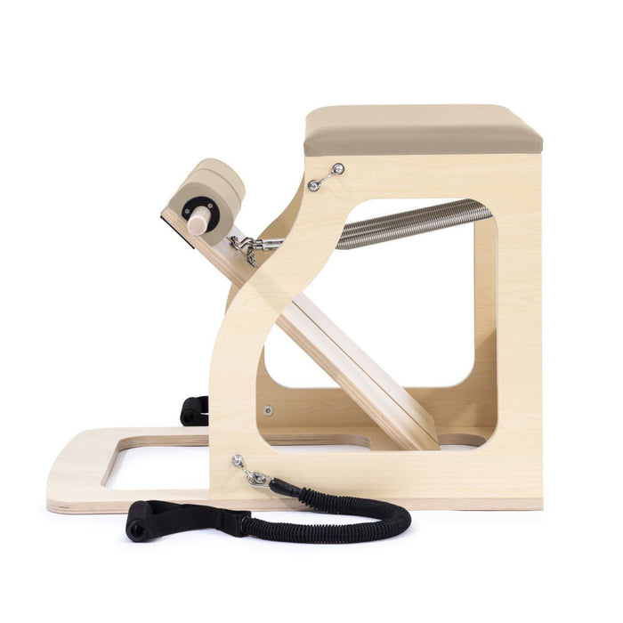Elina Pilates Alma Chair in Light Mocha upholstery