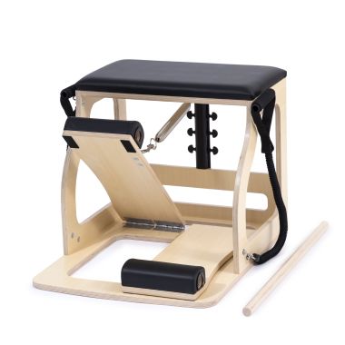 Alma Chair with padded split pedal – side view