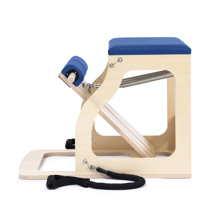 Elina Pilates Alma Chair in Blue upholstery