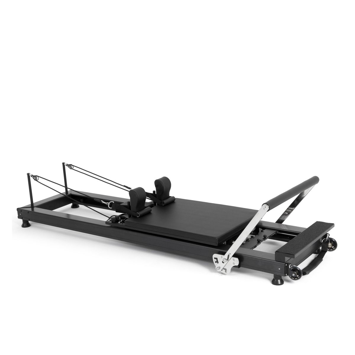 Elina Pilates Aluminium HL1 Reformer Bundle in Black, official supplier photo