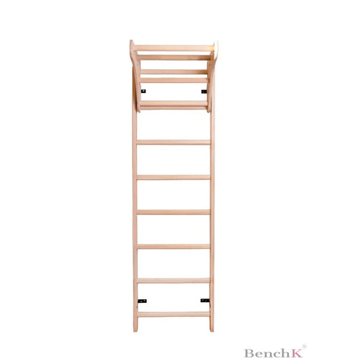 BenchK 111 Swedish ladder with adjustable wooden pull-up bar