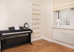 BenchK 200W White steel and beech construction