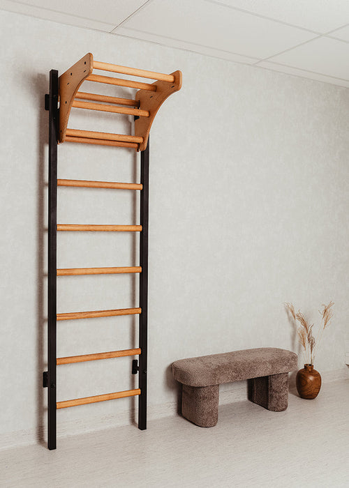 BenchK 211 Black wall bars lifestyle view