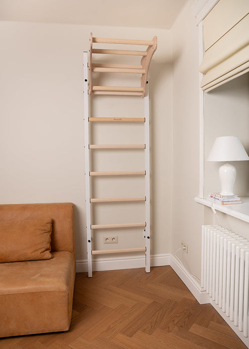 BenchK 211 White wall bars lifestyle view