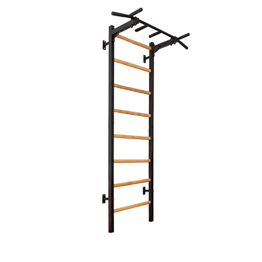 BenchK 221 wall bars in Black with fixed pull-up bar