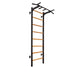 BenchK 221 wall bars in Black with fixed pull-up bar