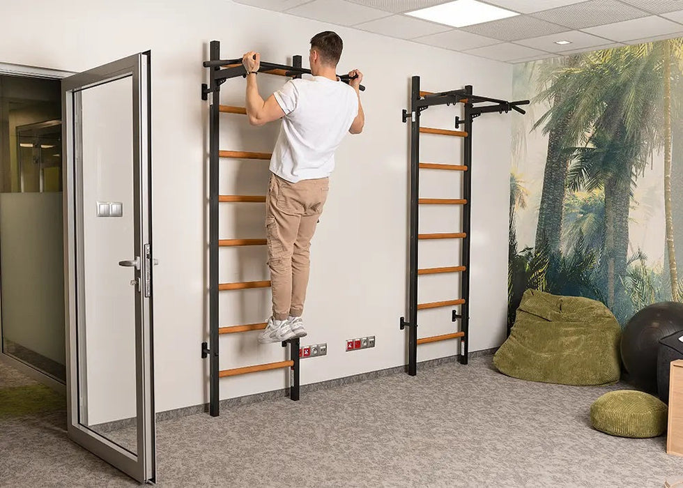 BenchK 221 Black wall bars official product photo