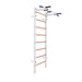 BenchK 221 wall bars in White with fixed pull-up bar