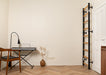 BenchK 700B Black wall bars front view