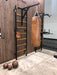 BenchK punching-bag holder in black – official view 3