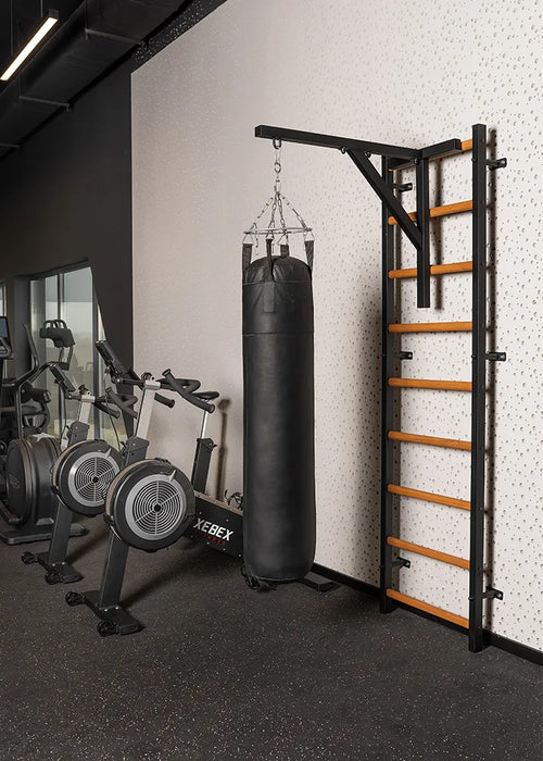 BenchK punching-bag holder in black – official view 7