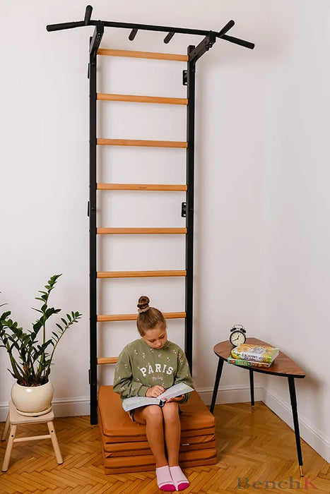 BenchK foldable gymnastic mattress – Brown official view 11