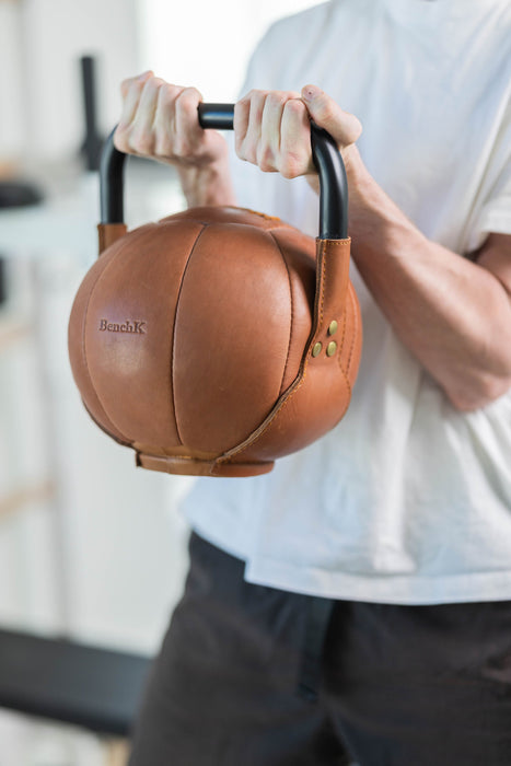 BenchK leather kettlebell – official view 11