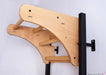 BenchK PB076 oak pull-up bar training setup
