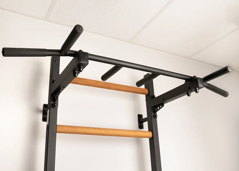 BenchK PB2 steel pull-up bar in black – official view 2