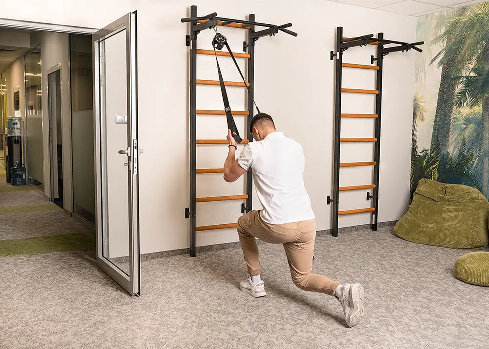 BenchK PB2 steel pull-up bar in black – official view 8