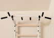 BenchK PB2 steel pull-up bar in white – official view 2