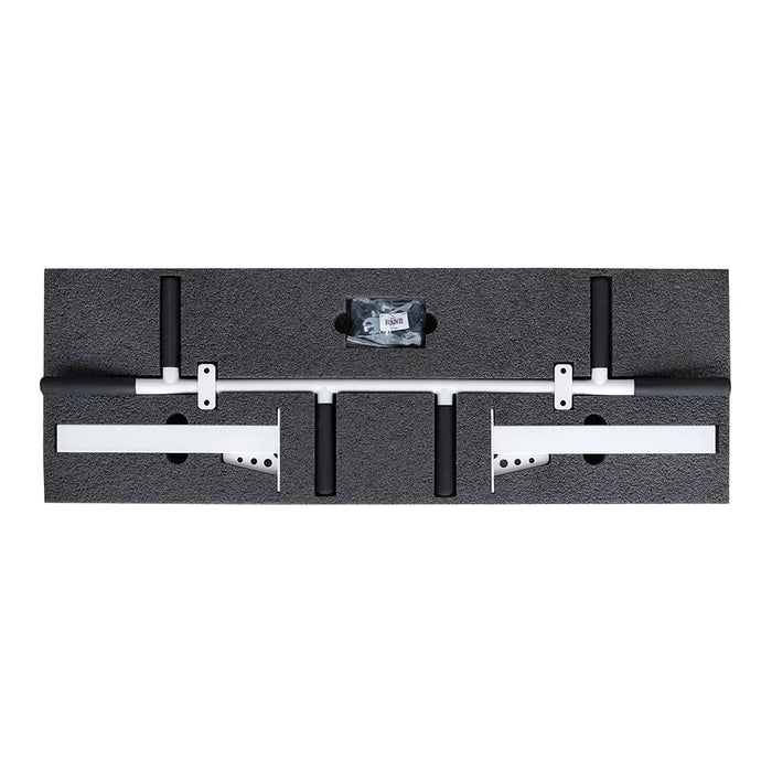 BenchK PB2 steel pull-up bar in white – official view 9