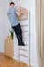 BenchK PB204 light beech pull-up bar training setup