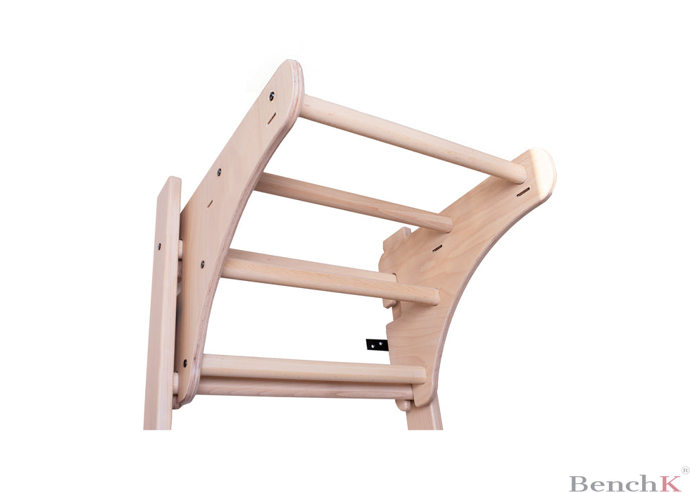 BenchK PB204 wooden pull-up bar lifestyle view