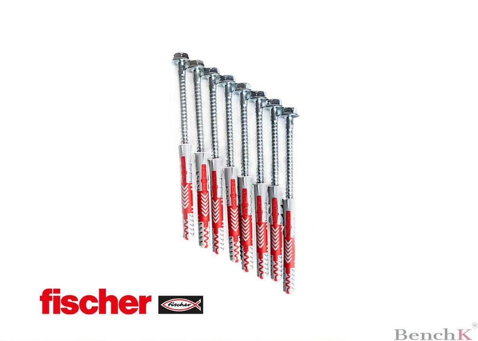 BenchK PS8 Fischer expansion plugs and screws 8-piece set