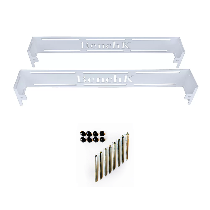 BenchK WH+S8 wall holder – White official view 1