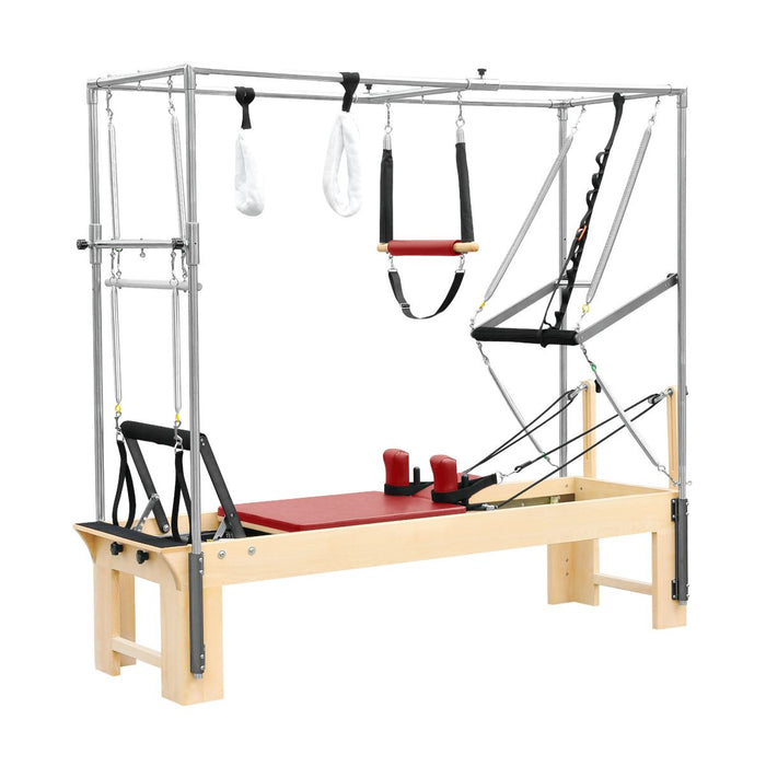 Elina Pilates Cadillac Reformer – Red upholstery