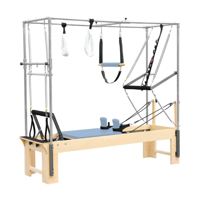 Elina Pilates Cadillac Reformer – Ocean Blue upholstery