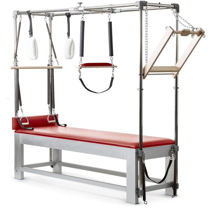 Elina Pilates Classic Aluminium Cadillac in Red upholstery