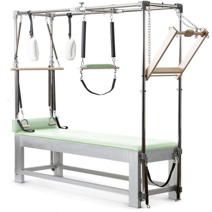 Elina Pilates Classic Aluminium Cadillac in Green upholstery
