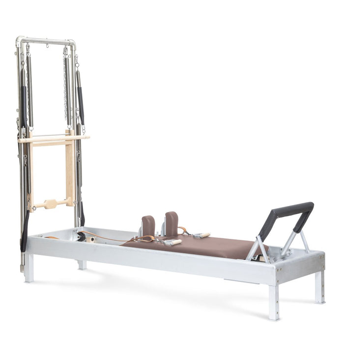 Elina Pilates Classic Reformer with Tower – Dusty Rose upholstery