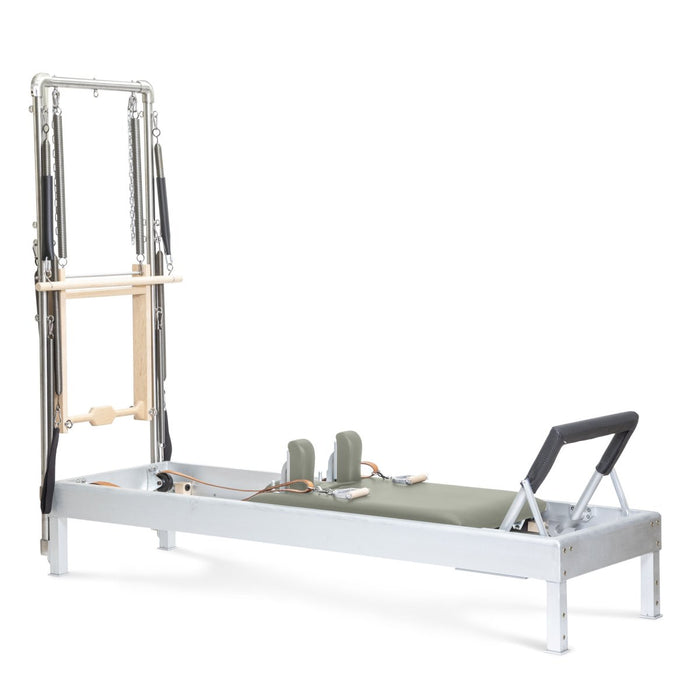 Elina Pilates Classic Reformer with Tower – Iceberg upholstery