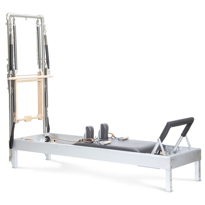 Elina Pilates Classic Reformer with Tower – Grey upholstery