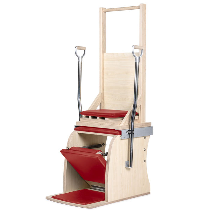 Elina Pilates Combination Wunda / Electric Chair in Red upholstery