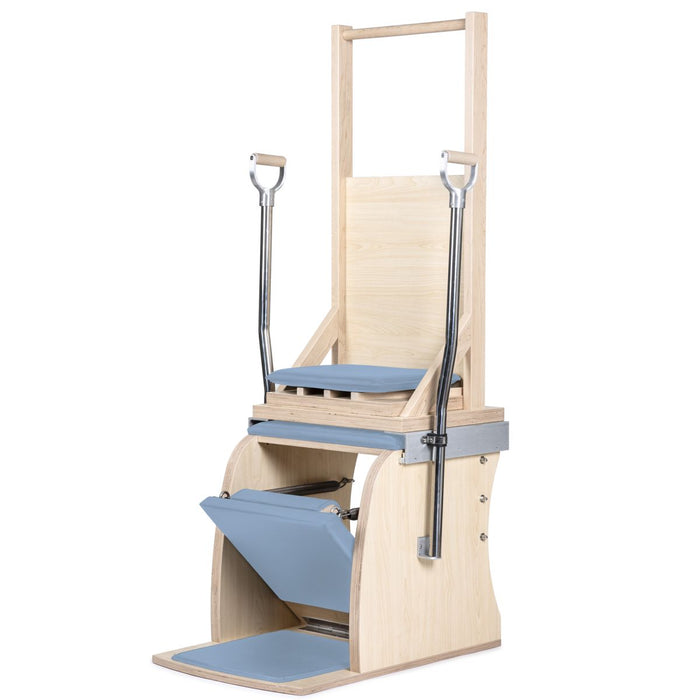 Elina Pilates Combination Wunda / Electric Chair in Ocean Blue upholstery