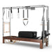 Elina Pilates Classic Cadillac Reformer, dark wood, Black