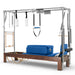 Elina Pilates Classic Cadillac Reformer, dark wood, Blue