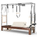 Elina Pilates Classic Cadillac Reformer, dark wood, Ivory