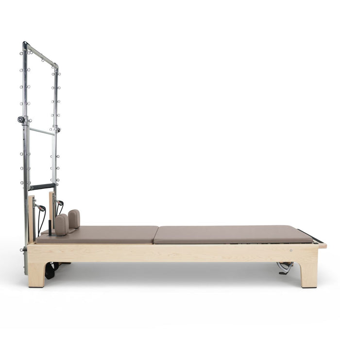 Elina Pilates The Club Reformer with Tower, Moka upholstery