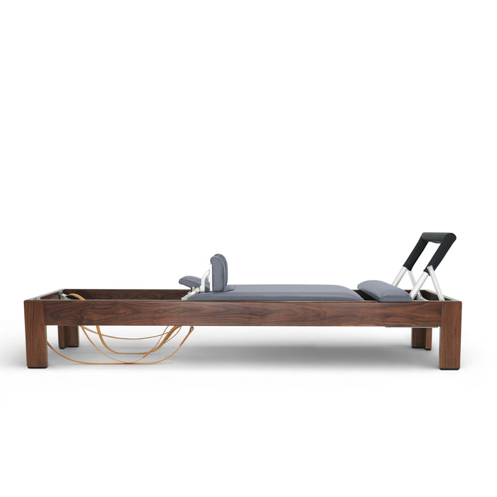 Elina Pilates Dark Wood Classic Reformer, Grey