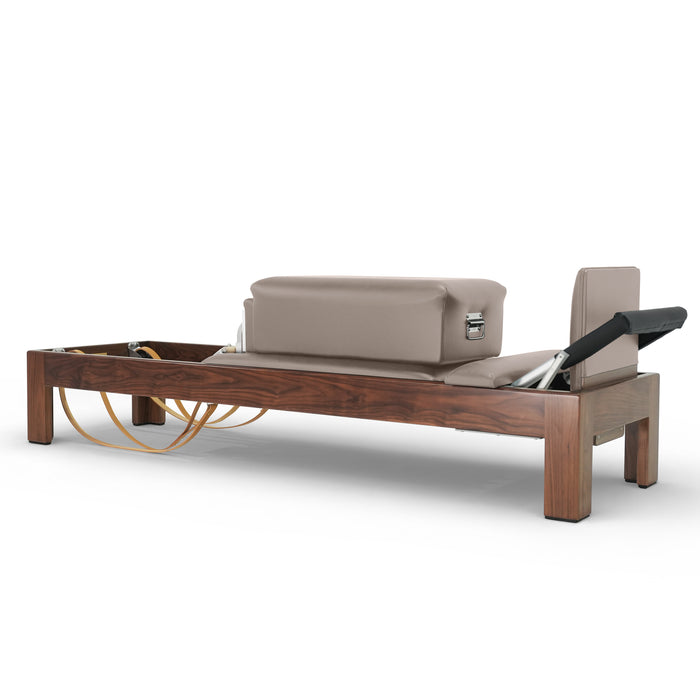 Elina Pilates Dark Wood Classic Reformer, Moka