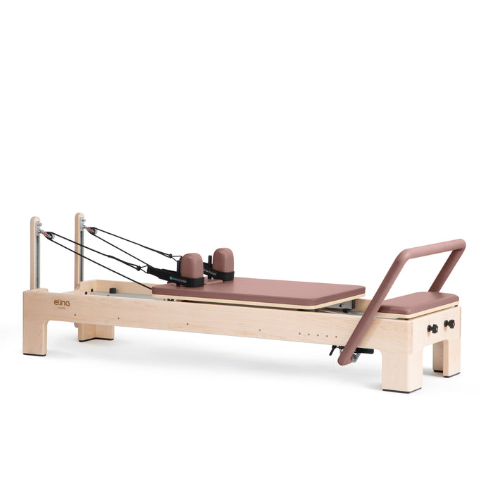 Elina Pilates Elite Advanced Reformer, Dusty Rose upholstery