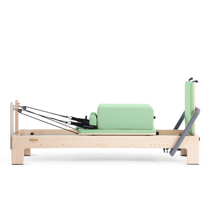Elina Pilates Elite Advanced Reformer, Green upholstery