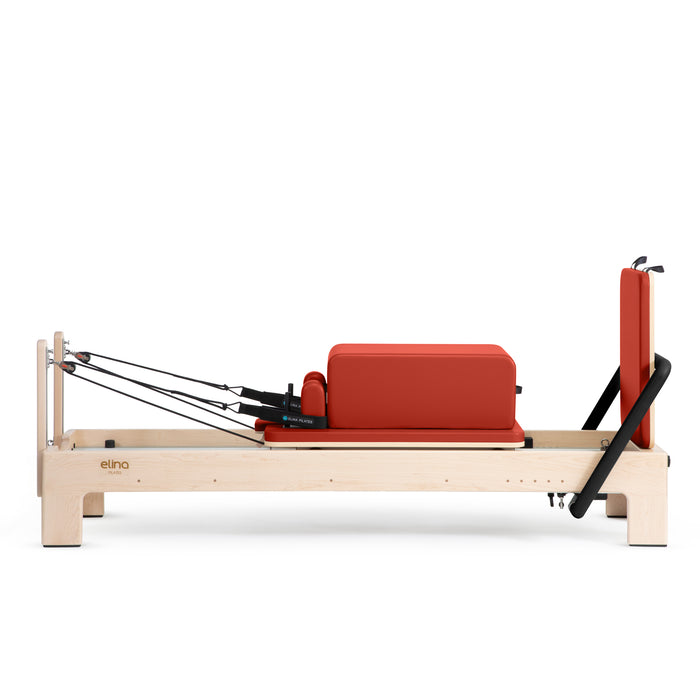 Elina Pilates Elite Advanced Reformer, Red upholstery
