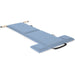 Elina Pilates Folding Mat with Handles – Ocean Blue upholstery (official manufacturer image)