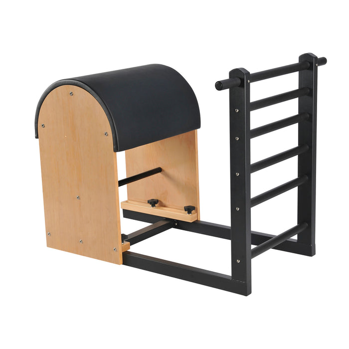 Elina Pilates standard steel base Ladder Barrel in Black